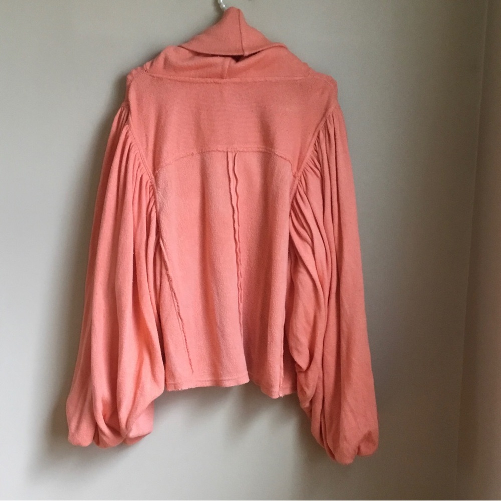 Free People Cloud Control Pullover Cowl Neck Boho Sweater - Picture 8 of 12